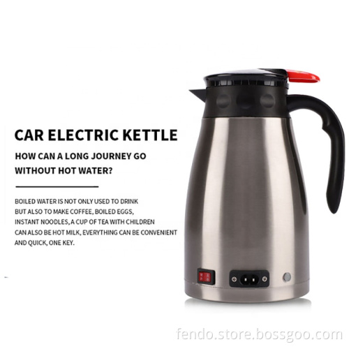 12V & 24V Stainless Steel Car Mounted Electric Kettle